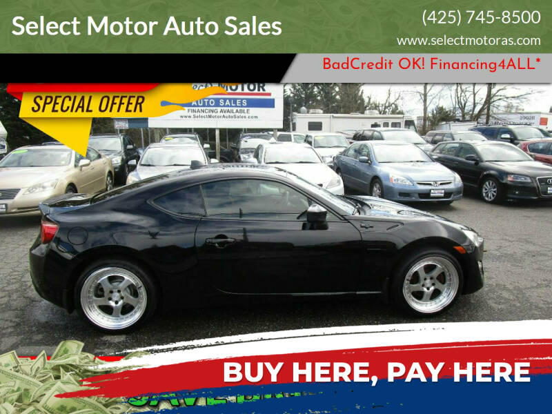 2013 Scion FR-S for sale at Select Motor Auto Sales in Lynnwood WA