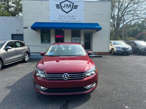 2015 Volkswagen Passat for sale at JM Car Connection in Wendell NC