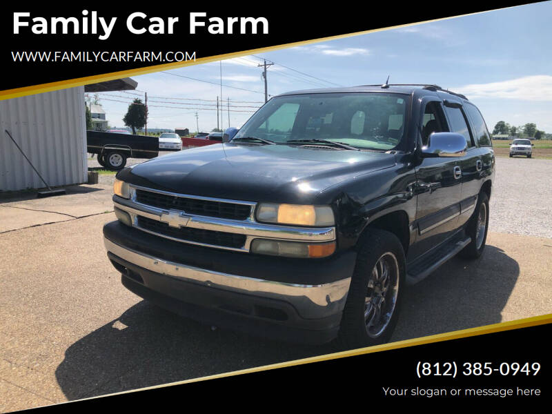 2005 Chevrolet Tahoe for sale at Family Car Farm in Princeton IN