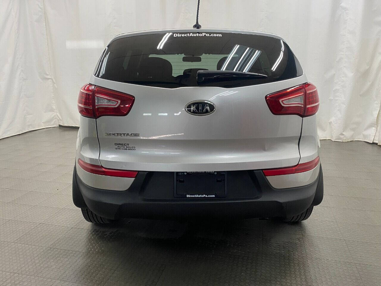 2012 Kia Sportage LX AWD 4dr SUV - Silver exterior view 8
