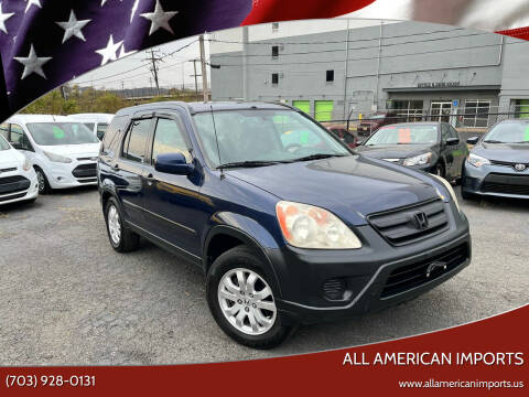 2005 Honda CR-V for sale at All American Imports in Alexandria VA