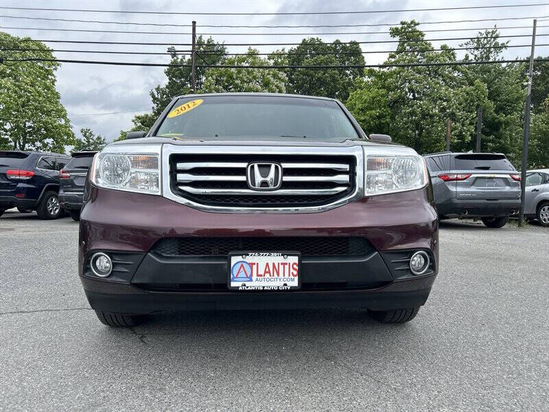Dk. Red 2012 Honda Pilot Touring 4x4 Touring 4dr SUV 2
