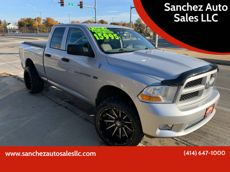 2012 RAM Ram Pickup 1500 for sale at Sanchez Auto Sales LLC in Milwaukee WI