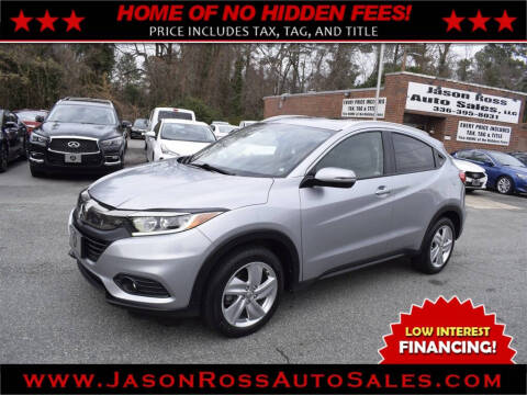 2019 Honda HR-V for sale at Jason Ross Auto Sales in Burlington NC