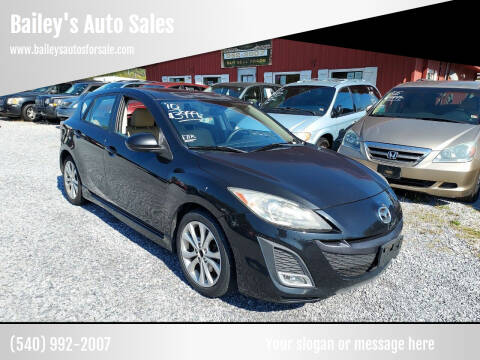 2010 Mazda MAZDA3 for sale at Bailey's Auto Sales in Cloverdale VA