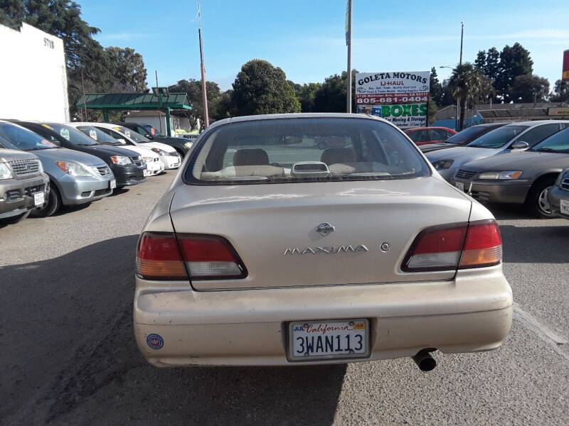1997 Nissan Maxima for sale at Goleta Motors in Goleta CA