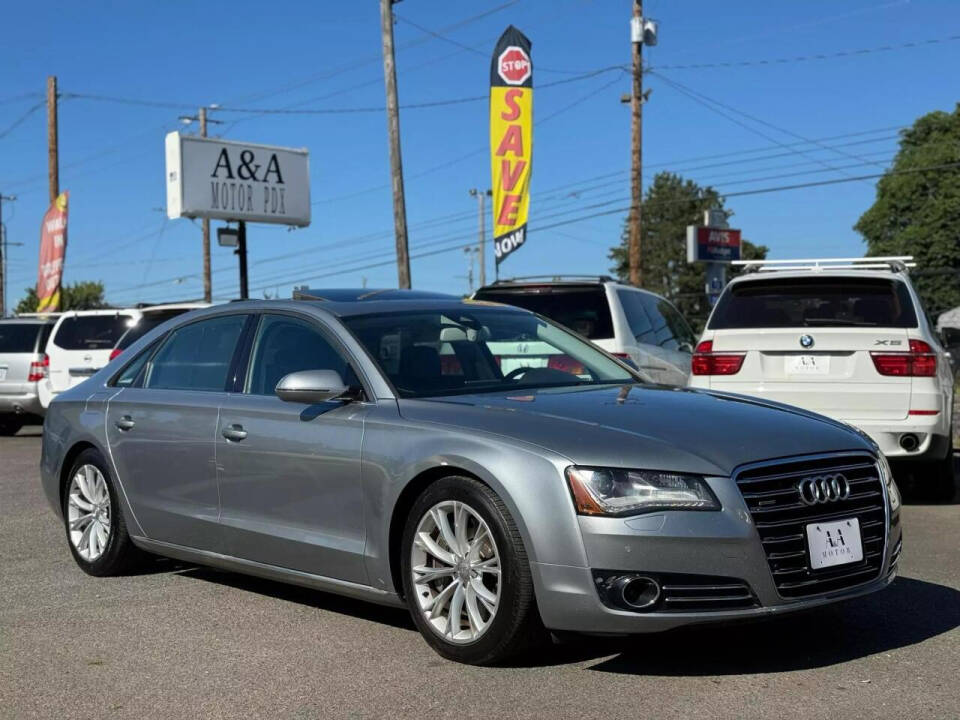 2012 Audi A8 L for sale at A&A Motor PDX in Portland, OR