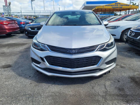 2018 Chevrolet Cruze for sale at Marin Auto Club Inc in Miami FL