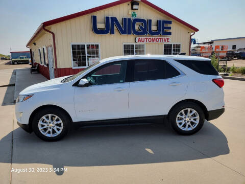 2018 Chevrolet Equinox for sale at UNIQUE AUTOMOTIVE "BE UNIQUE" in Garden City KS