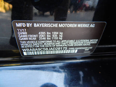 2018 BMW 3 Series 320i