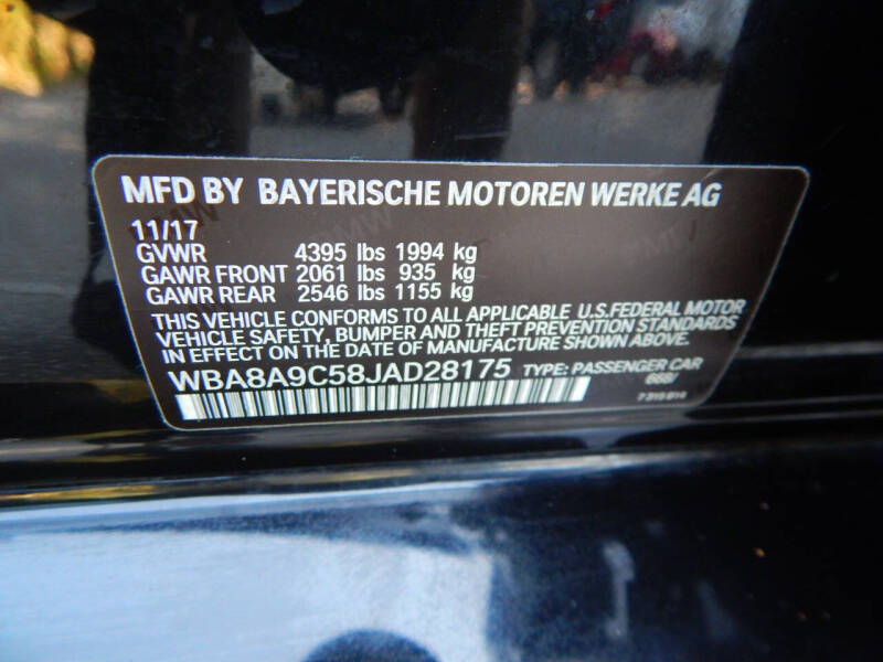 2018 BMW 3 Series 320i