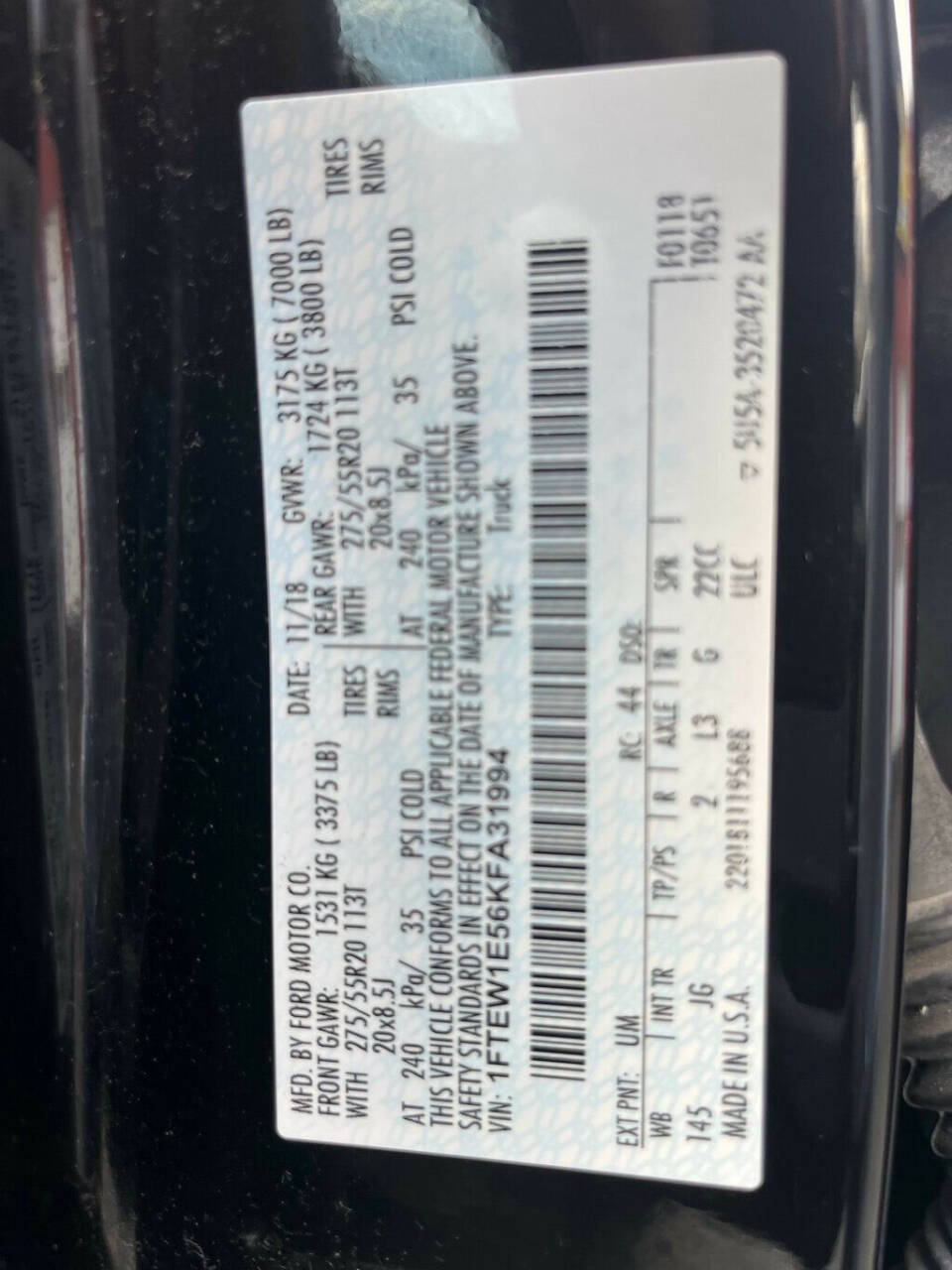 2019 Ford F-150 34
