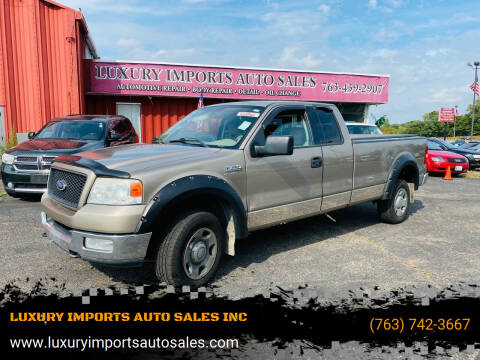 2004 Ford F-150 for sale at LUXURY IMPORTS AUTO SALES INC in North Branch MN
