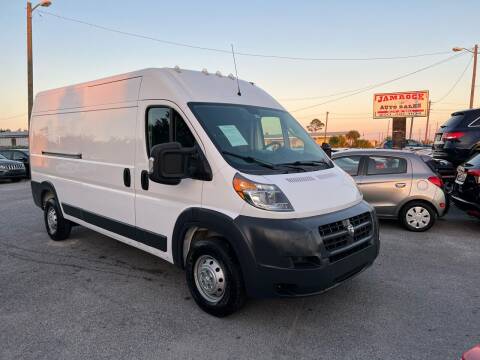 2018 RAM ProMaster for sale at Jamrock Auto Sales of Panama City in Panama City FL