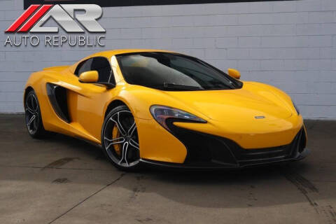 2015 McLaren 650S Spider for sale at Auto Republic Fullerton in Fullerton CA