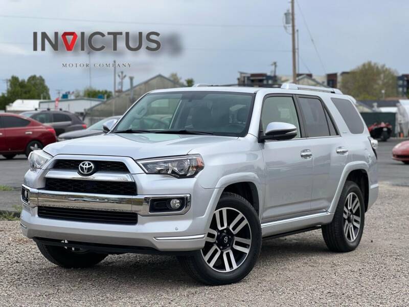 2016 Toyota 4Runner for sale at INVICTUS MOTOR COMPANY in West Valley City UT