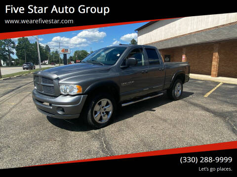 2005 Dodge Ram Pickup 1500 for sale at Five Star Auto Group in North Canton OH
