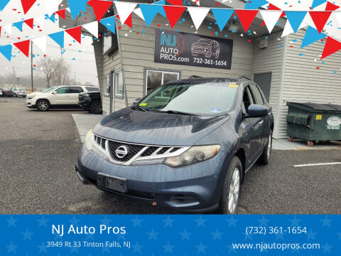 2013 Nissan Murano for sale at NJ Auto Pros in Tinton Falls NJ