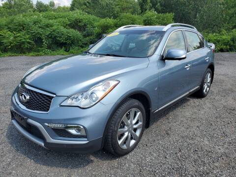 2016 Infiniti QX50 for sale at ROUTE 9 AUTO GROUP LLC in Leicester MA
