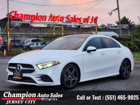 2021 Mercedes-Benz A-Class for sale at CHAMPION AUTO SALES OF JERSEY CITY in Jersey City NJ