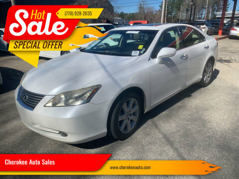 2009 Lexus ES 350 for sale at Cherokee Auto Sales in Acworth GA