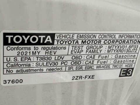 2021 Toyota Corolla Hybrid LE