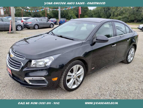 2016 Chevrolet Cruze Limited for sale at Your Choice Autos - Crestwood in Crestwood IL