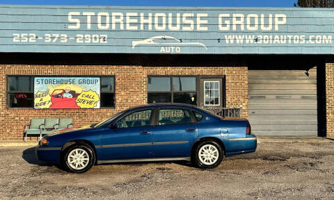 2004 Chevrolet Impala for sale at Storehouse Group in Wilson NC