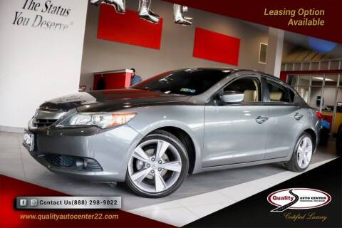 2013 Acura ILX for sale at Quality Auto Center of Springfield in Springfield NJ