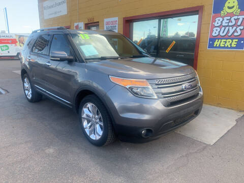 2013 Ford Explorer for sale at Sunday Car Company LLC in Phoenix AZ
