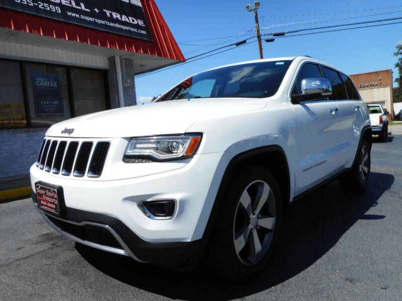 2015 Jeep Grand Cherokee for sale at Super Sports & Imports in Jonesville NC