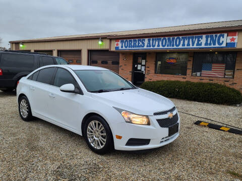 2013 Chevrolet Cruze for sale at Torres Automotive Inc. in Pana IL