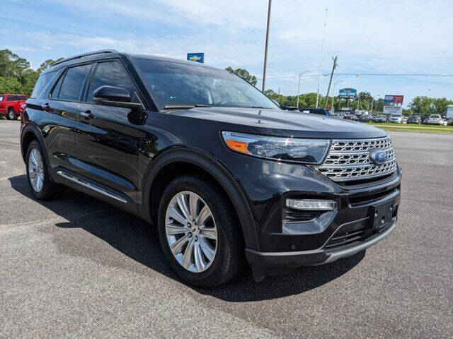 Used 2021 Ford Explorer Limited with VIN 1FMSK7FHXMGB57262 for sale in Douglas, GA