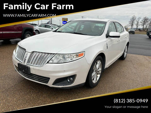 2010 Lincoln MKS for sale at Family Car Farm in Princeton IN