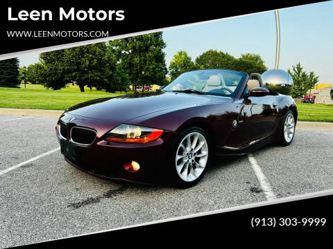 2003 BMW Z4 for sale at Leen Motors in Merriam KS