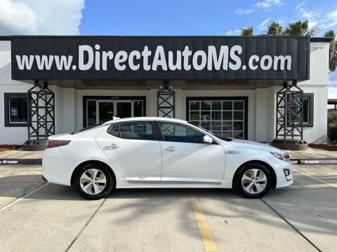 2015 Kia Optima Hybrid for sale at Direct Auto in D'Iberville MS