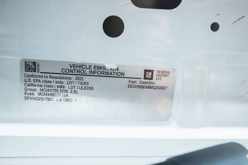 2021 Chevrolet Colorado Work Truck