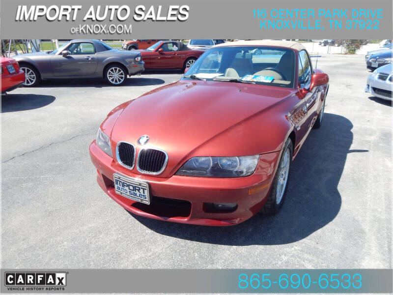 2001 BMW Z3 2.5i