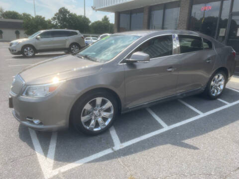 2012 Buick LaCrosse for sale at Greenville Motor Company in Greenville NC