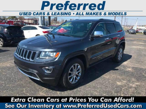 2014 Jeep Grand Cherokee for sale at Preferred Used Cars & Leasing INC. in Fairfield OH