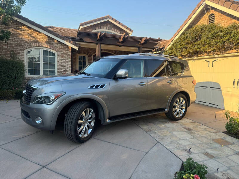 2014 Infiniti QX80 for sale at R P Auto Sales in Anaheim CA