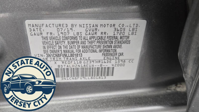 2020 Nissan Versa SR