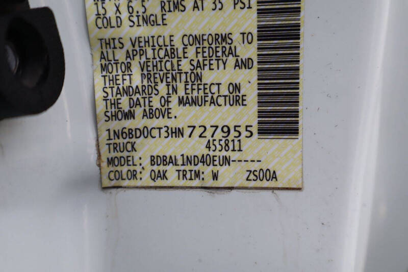 2017 Nissan Frontier S