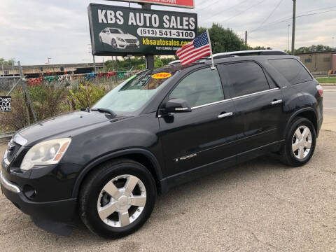 2008 GMC Acadia for sale at KBS Auto Sales in Cincinnati OH