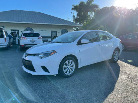 2014 Toyota Corolla for sale at Supreme Motor Sports in North Fort Myers FL