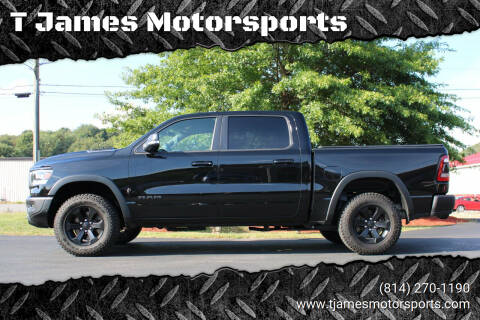 2021 RAM 1500 for sale at T James Motorsports in Gibsonia PA