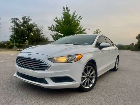 2017 Ford Fusion for sale at Hatimi Auto LLC in Buda TX