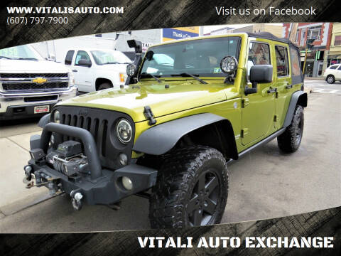 2007 Jeep Wrangler Unlimited for sale at VITALI AUTO EXCHANGE in Johnson City NY