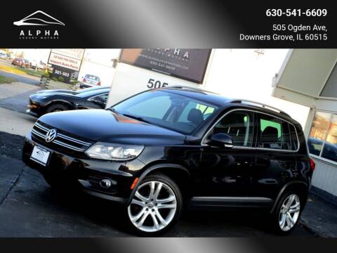 2012 Volkswagen Tiguan for sale at Alpha Luxury Motors in Downers Grove IL