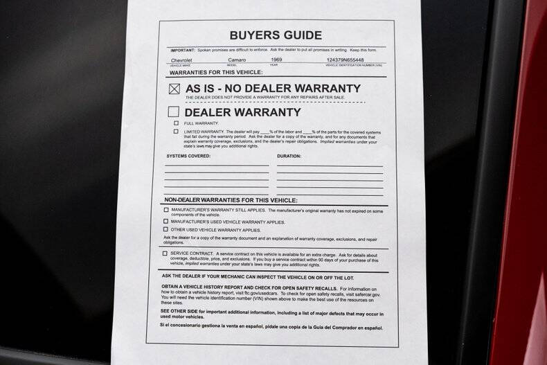 1969 Chevrolet Camaro